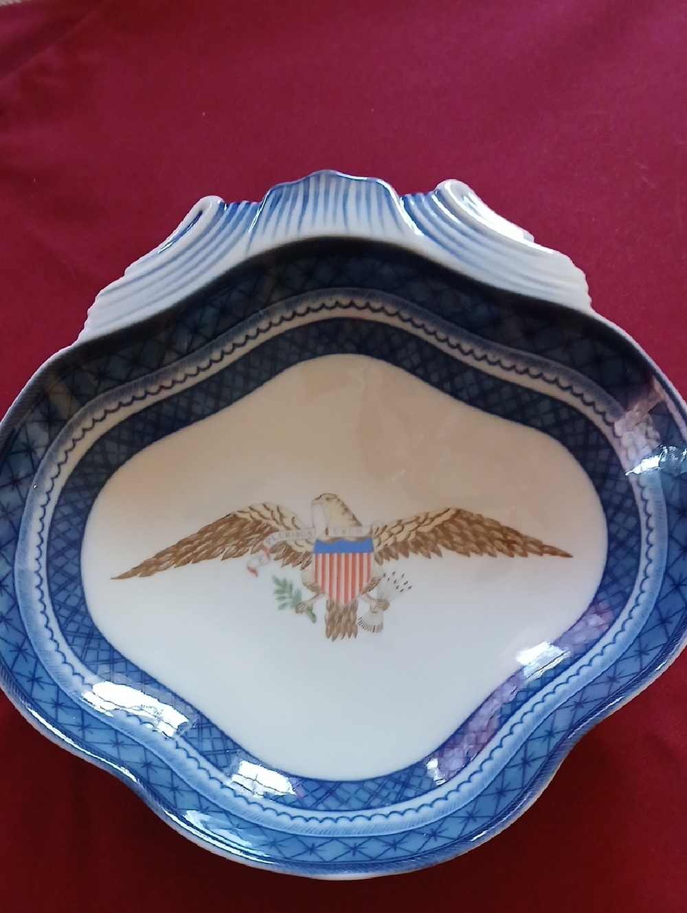 Eagle Shell Diplomatic Serving Bowl.